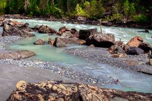 Glacial river scene-0758 Glacial river scene-0758